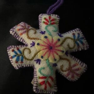 Colorful Embroidered Ornament
